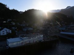 01G Sunrise On Ketchikan Alaska From Cruise Ship